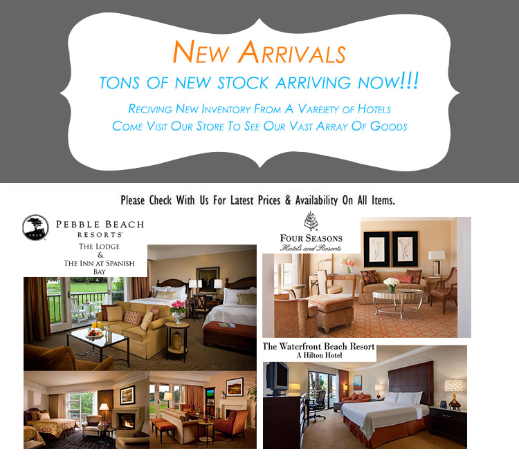 Hotel Surplus New Arrivals